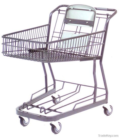 supermarket shopping trolley