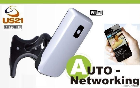 Auto Networking WiFi Camera Latest - You Can Monitor From PC / Mobile