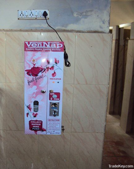 Sanitary Napkin Vending Machine - VenNap