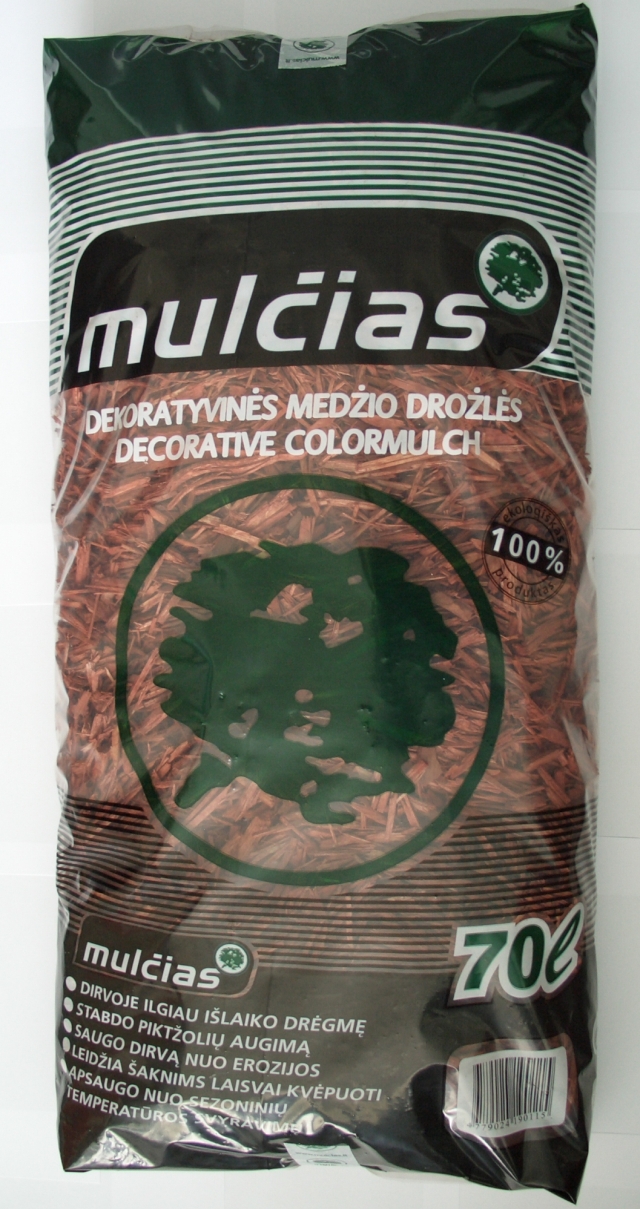 Mulch - Dyed decorative wood chips