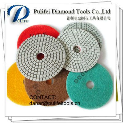 Resin Bond Granite Polishing Pad For Slab Wet Polishing