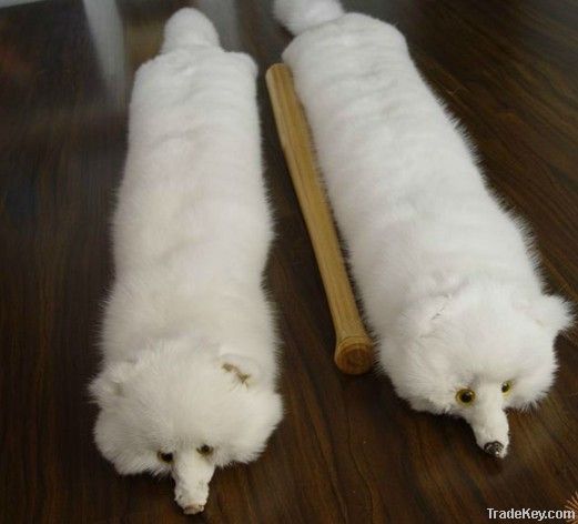 arctic fox fur, Fjallraven fur, White Fox Fur