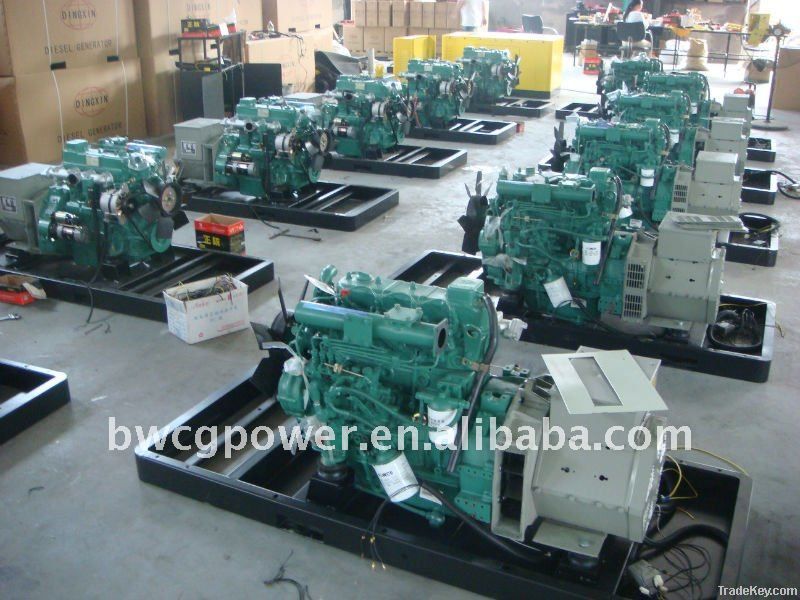 90KVA/72KW Water-cooled/Air-cooled silent type Lovol Diesel Generator