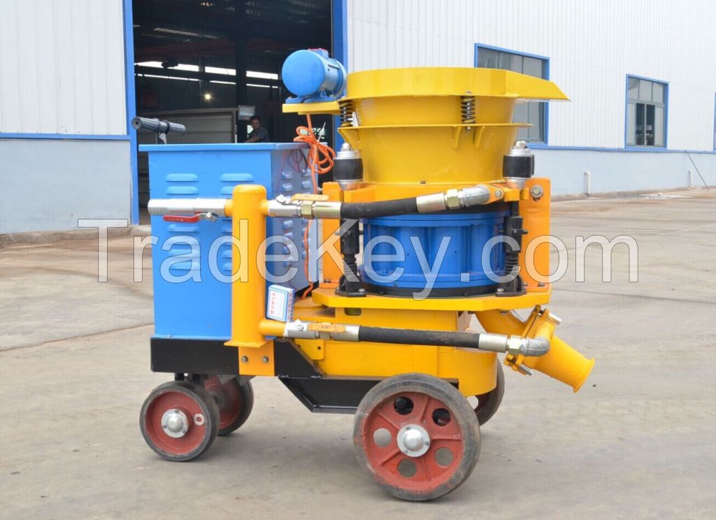 electric dry mix shotcrete, gunite machine