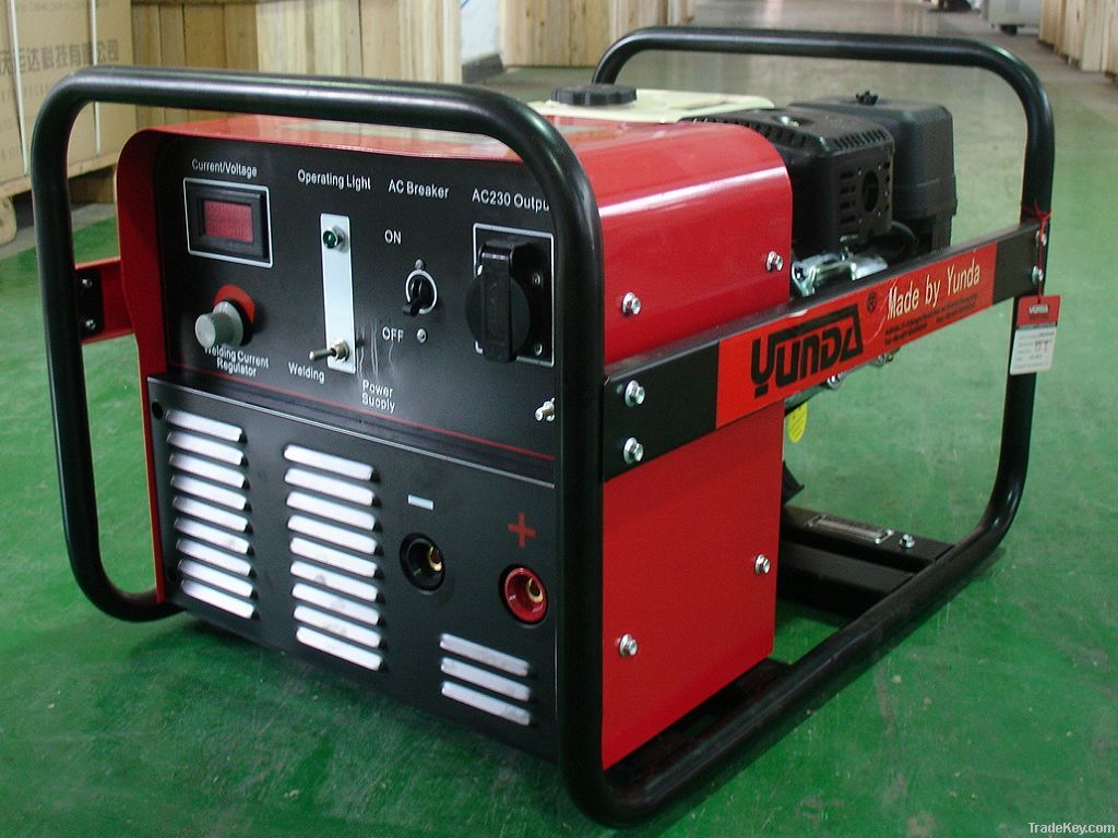 WG3500 120A gasoline DC welding generator