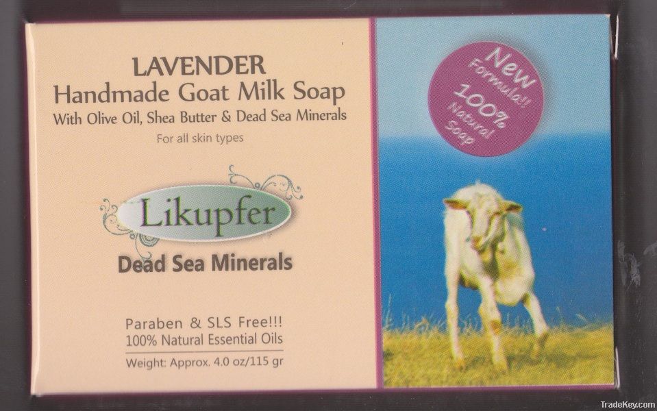 Handmade Goat Milk Soaps With Dead Sea Minerals