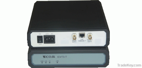 Fast Ethernet LANs over E3 or T3 Converter