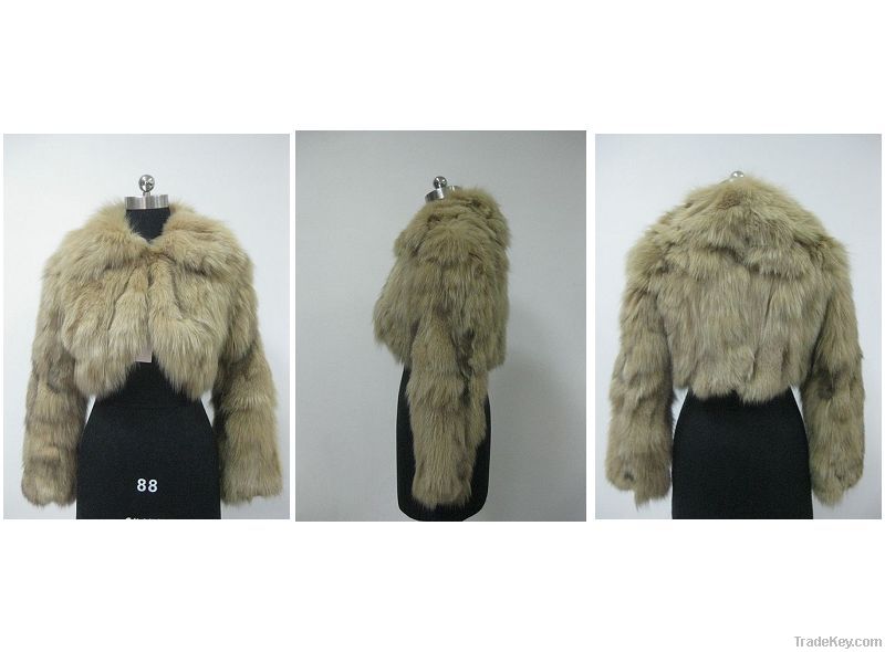 fox fur coat