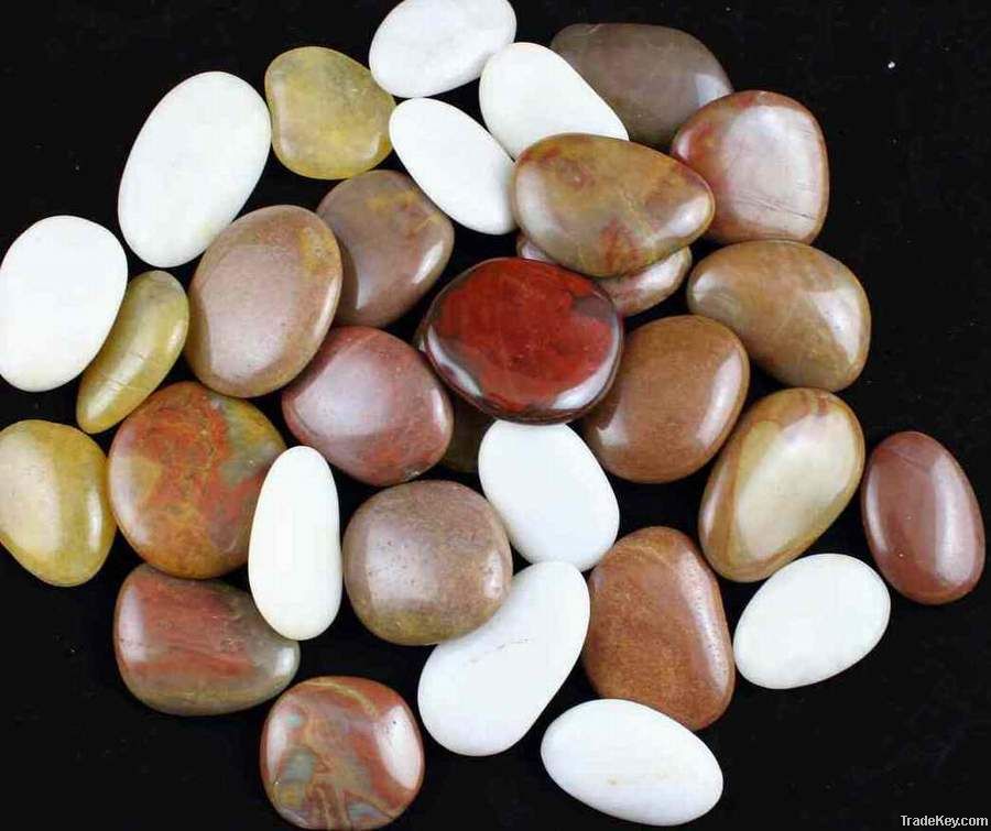 Polished pebble stone