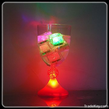 glowing ice cube