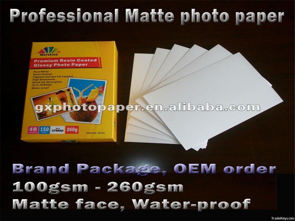 inkjet matte photo paper