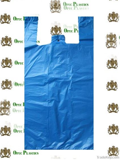 HDPE T-shirt plastic bags- high quality plastic bags- OPEC plastic