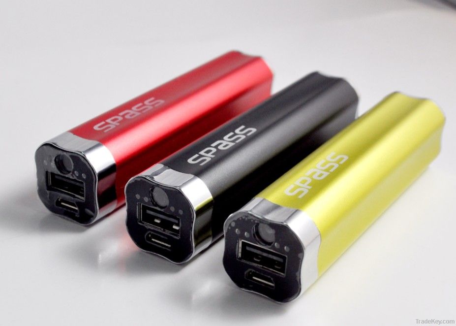 TG-S2 mobile power bank 1 usb outputs 2000-2600mAh