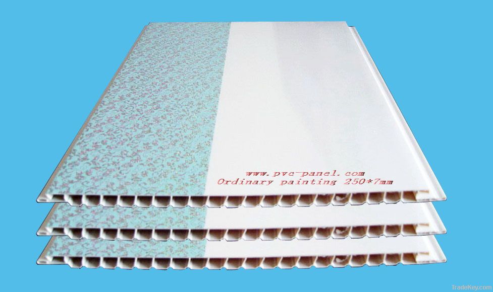 Hot stamp pvc panel for ceiling ISO9001:2000;