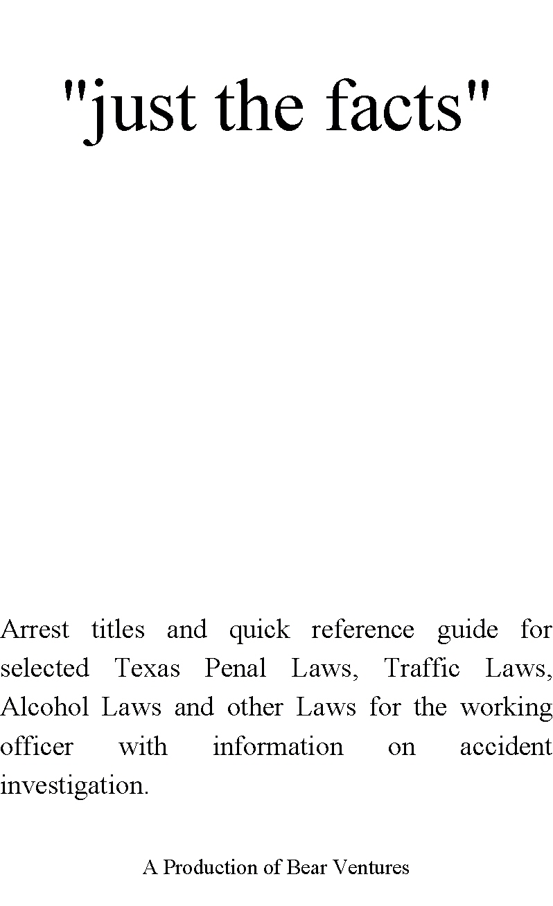 Texas Law reference guide