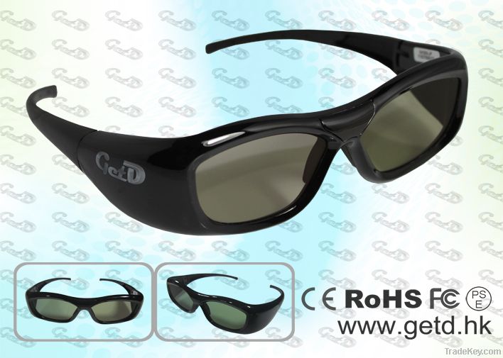 Universal 3D TV active shutter glasses 3D eyewear GH300-ALL
