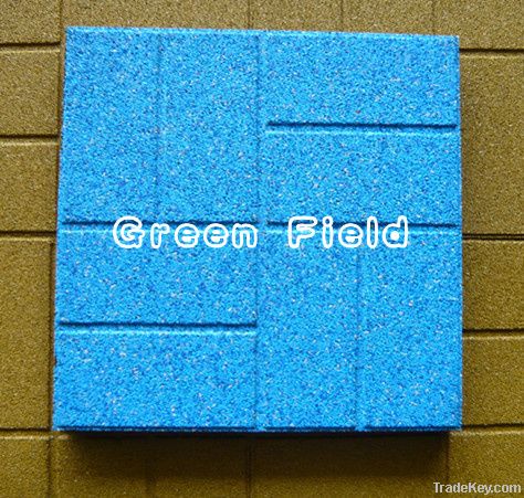 Surface Top-brick rubber tiles