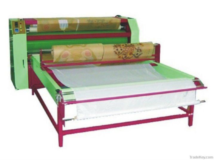 roll heat transfer machine for roller fabric printing