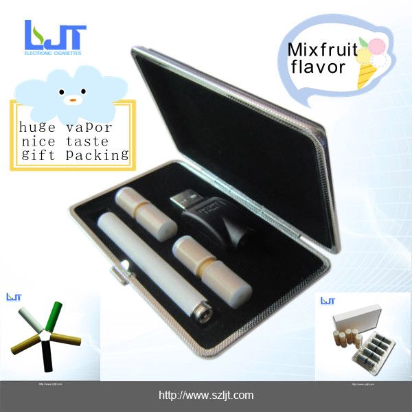 Colorful Hot-selling 808D e starter kit electronic cigarette with large vapor nice taste and beautiful packing 