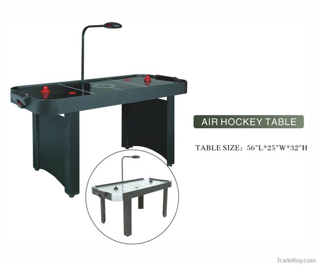 air hockey table with coin machine & electronic counter