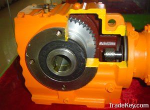 GS serial Helical Worm Geared Motor