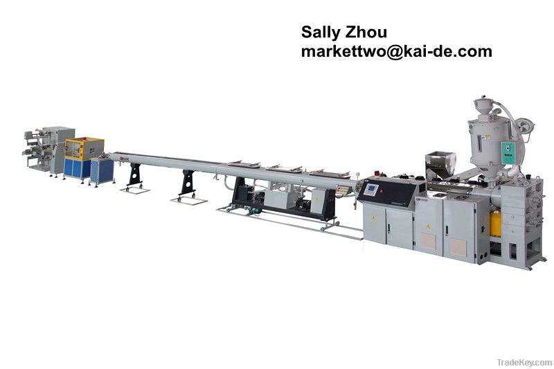 PE drip irrigation round pipe making machine