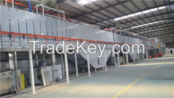 customer design powder coating line