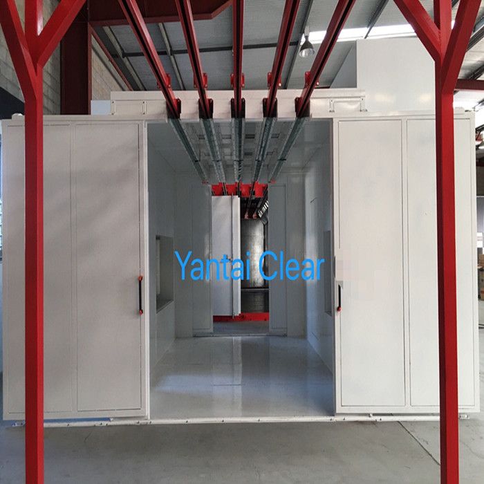 customer design powder coating booth