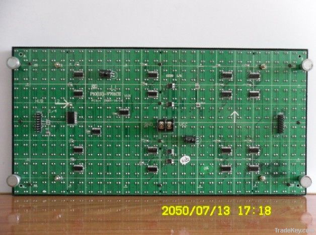 Poos P10 single green led sign SD-P10-1-G