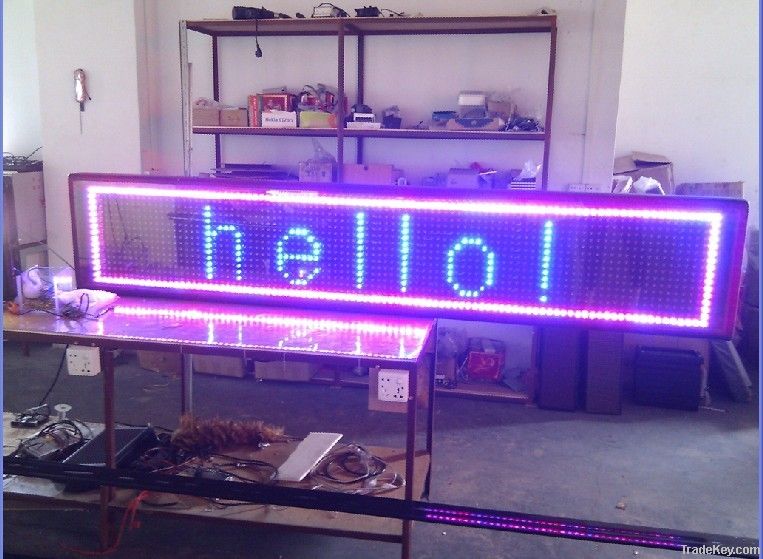 Poos P20 tri-color led sign(RB) SD-P20-1-RB