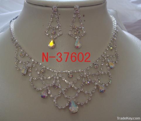Rhinestone Bridal jewelry set