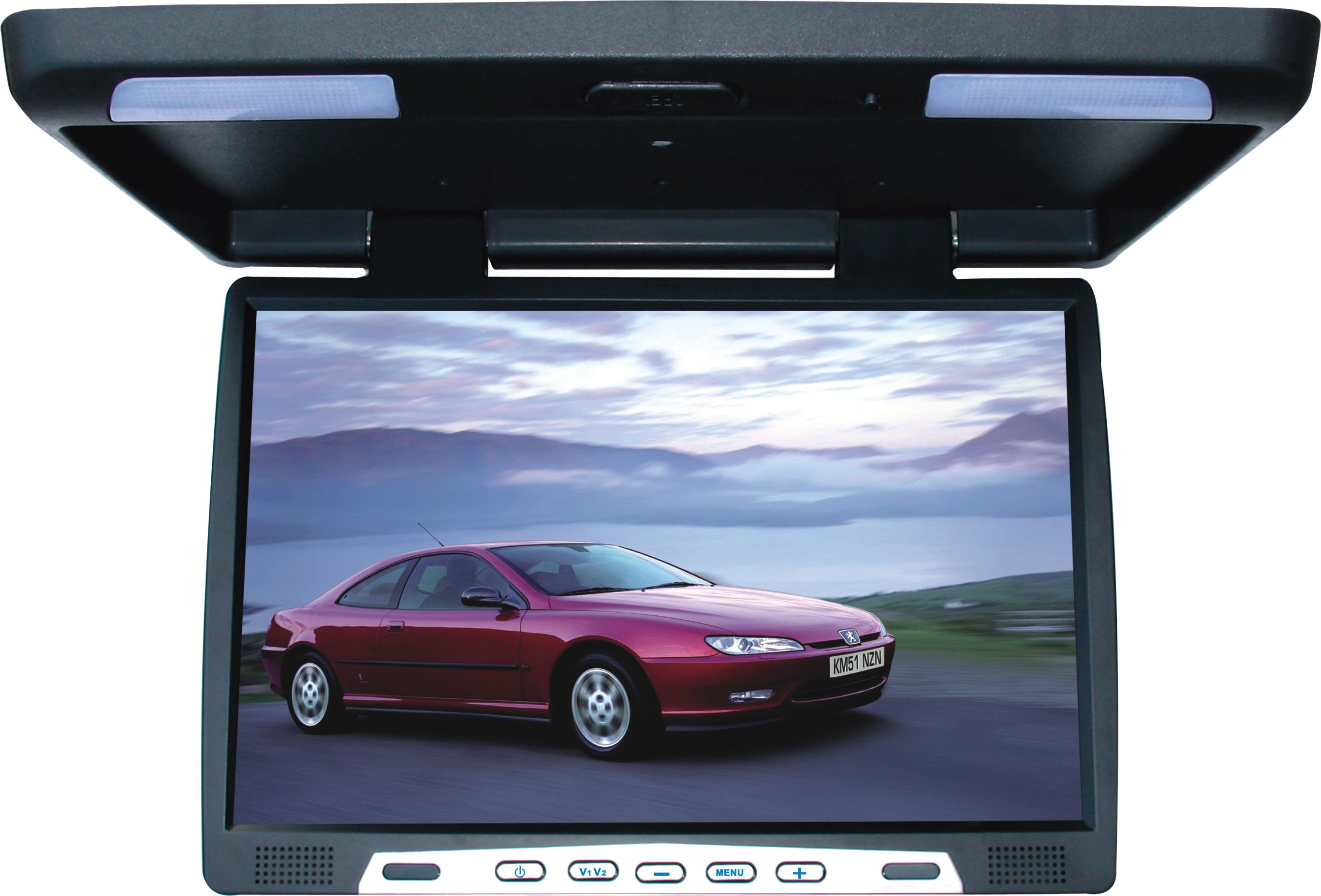 17inch LCD car flipdown monitor