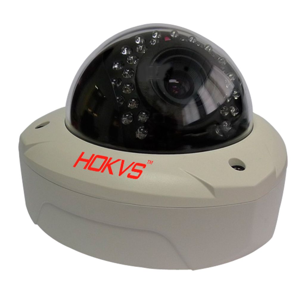 3-Axis Vandalproof Varifocal Dome Analog Camera from HOKVS