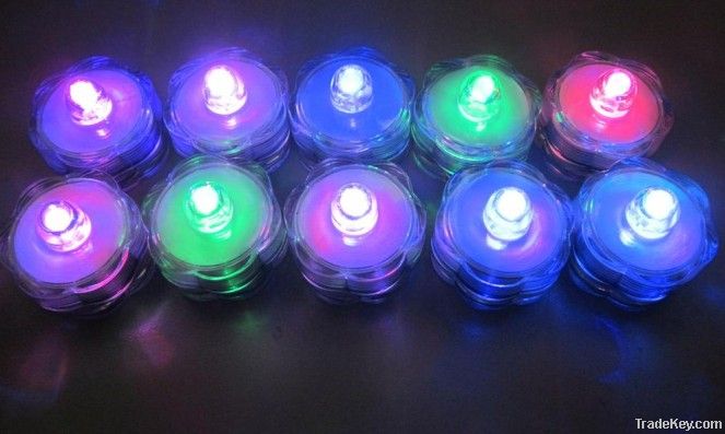 Battery operated submersible floralytes LED lights