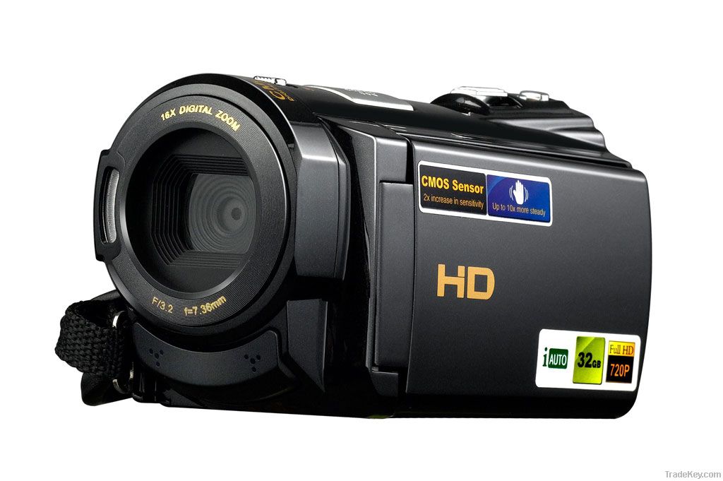 OEM HD DV Camera Camcorder Touch Screen 16X digital zoom Max 16MP 502z