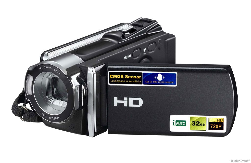 OEM High Definition Camera Camcorder 3.0 '' Screen 16X zoom16MP 604Z