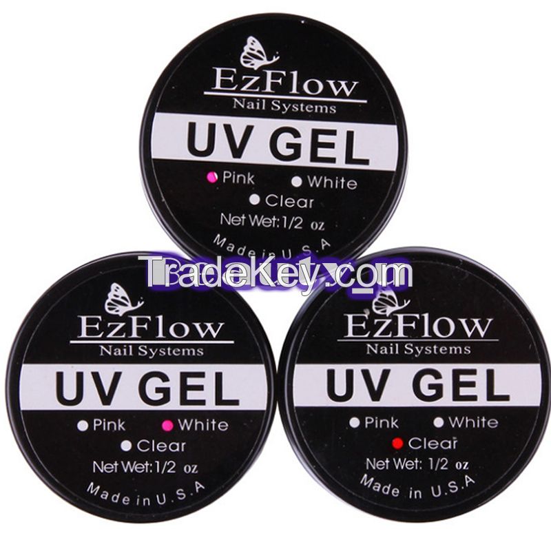 2015 New Base GEL Color UV Gel Glitter Gel for Nail Art Tools KIT