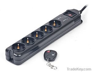 Remote controlled surge protector