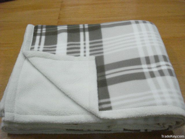 100% polyester double ply warm blanket