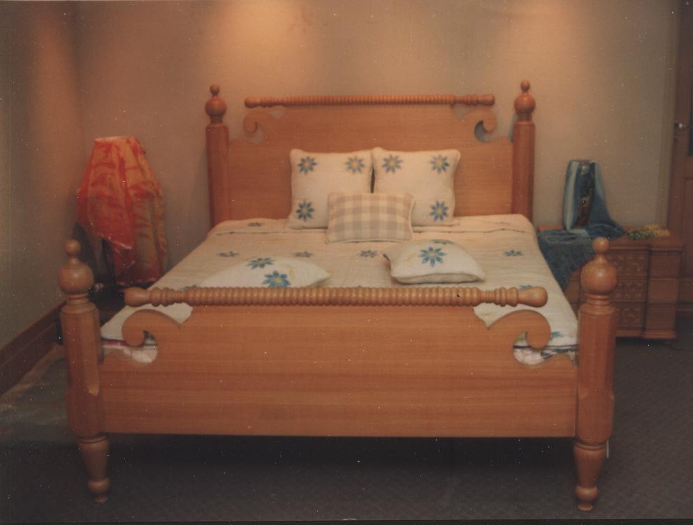 Royale Solid Wood hand crafted Bed