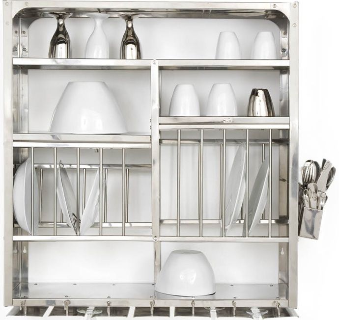 Huge Stainless Steel Plate Rack