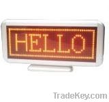 led desk board with scrolling messages, multi-languages