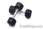 rubber coated dumbbell