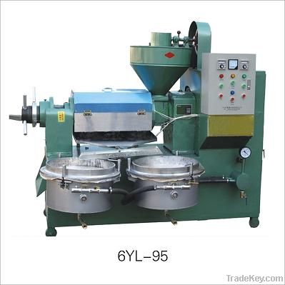 Oil screw press