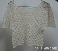 women crochet  fashion blouse