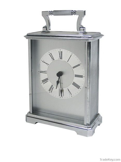 Metal table clock, non alarm