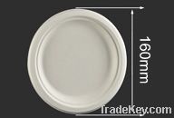 Bagasse Paper Pizza Plates Compostable Plates Disposable Tableaware