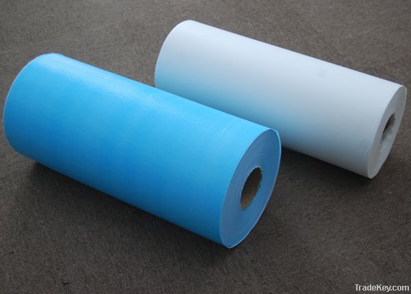 Our common product pe film coated with pp nonwoven fabric