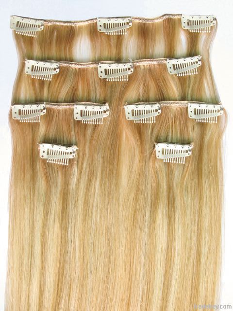 wholesale indian remy clip in hair extension