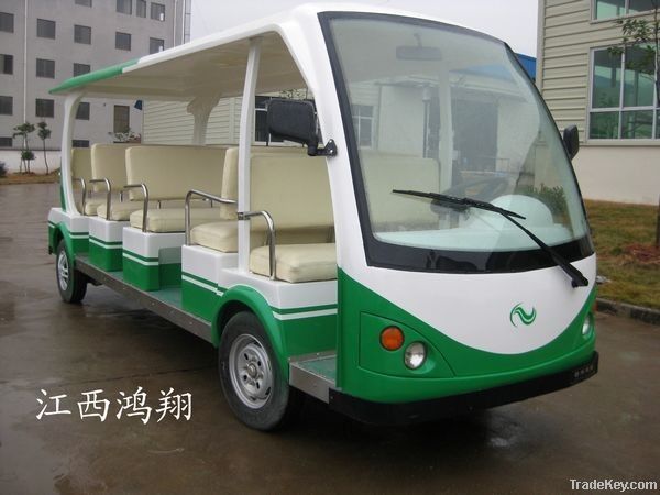 Electric Vehicle Sightseeing Car 15 Seats